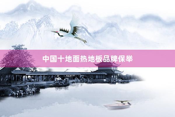 中国十地面热地板品牌保举